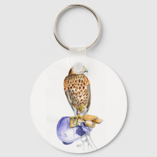 Llavero Anillo de teclas de botón básico de 5,7 cm de Ha