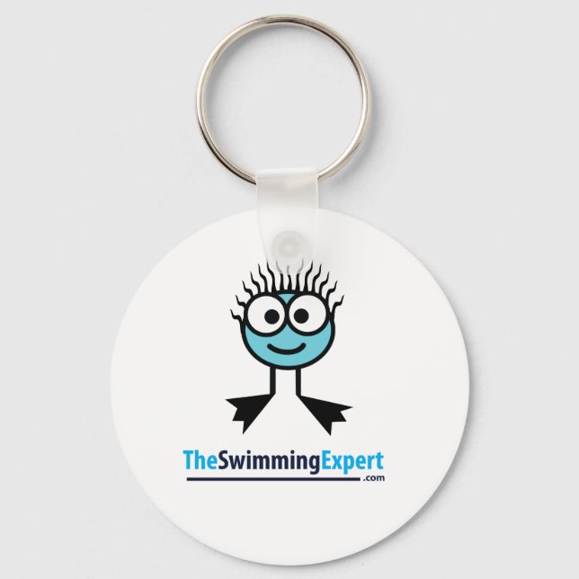 Llavero Anillo de teclas de caracteres SwimmingExpert (Anverso)