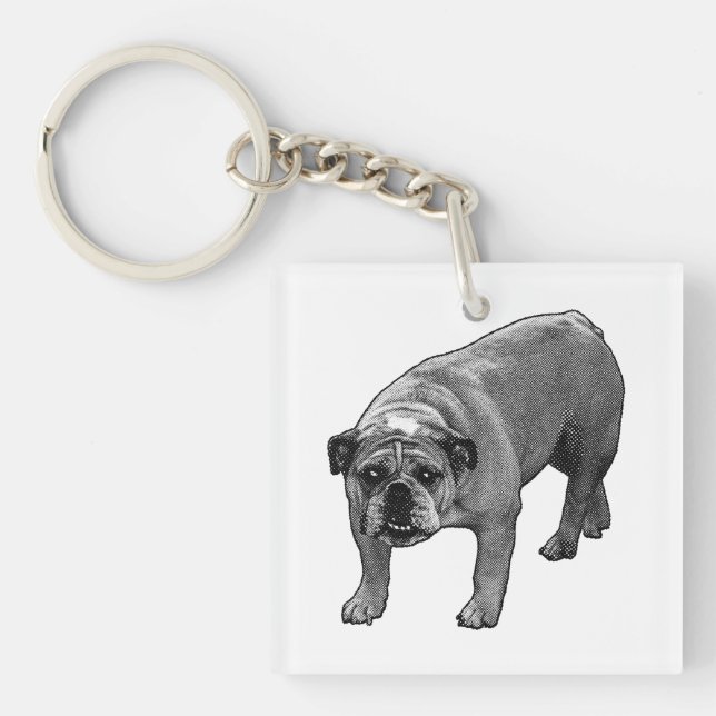 Llavero Anillo de teclas de puntas de jingle (Frente)