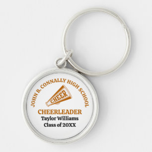 Llavero Animadora de Orange High School Personalizada