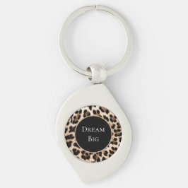 Llavero Animal de Cream Leopard