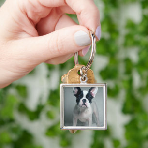 Llavero Animales de bebé más afectados Cachorro de Bulld