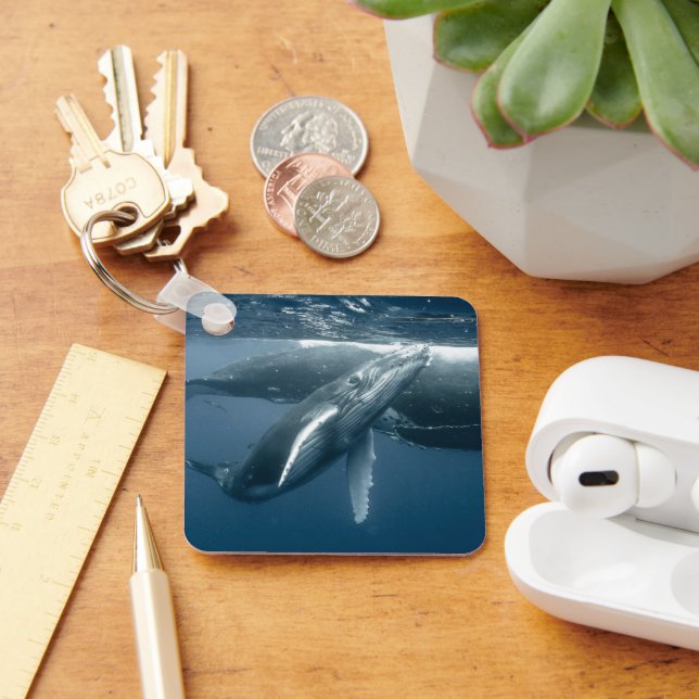 Llavero Animales de bebé más afectados | Caldo de ballena  (Escritorio )