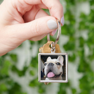 Llavero Animales de bebé más afectados Cara de Bulldog f