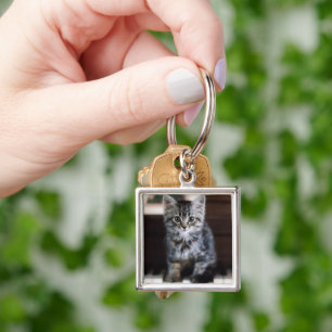 Llavero Animales de bebé más afectados   Gatito en llaves 