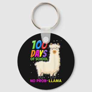 Llavero Animales de granja de Llama - 100 días de escuela 
