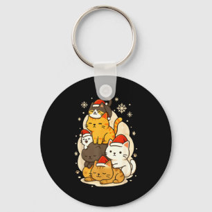 Llavero Animales Navideños Kawaii Gatos Neko Divertidos Am