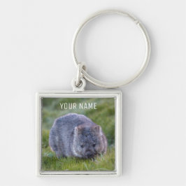 Llavero Animales salvajes Cute Wombat Australia Green