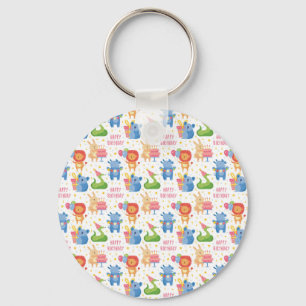 Llavero Animals Congratulate on Kids Birthday