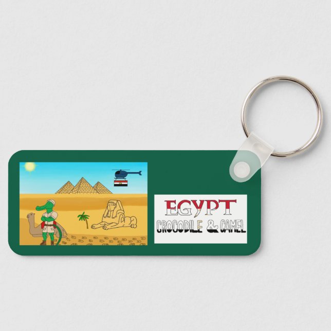 Llavero Animals of the World, Egypt: Crocodile & Camel (Anverso)