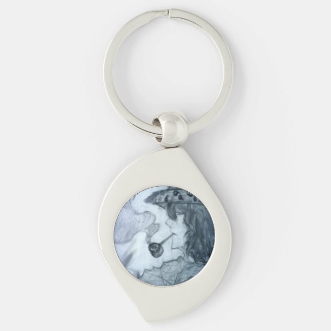 Llavero anime de manga de la pipa de fumar (Anverso)