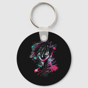 Llavero Anime Manga Motif Abstract Ilustracion Anime