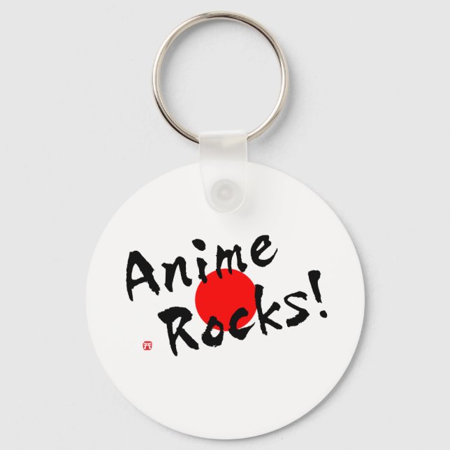 Llavero ¡Anime Rocks! (Anverso)
