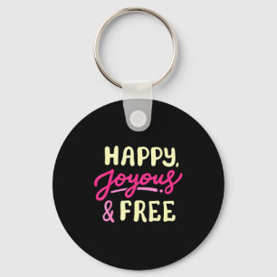 Llavero Aniversario de vida sobria feliz alegre y libre So
