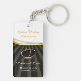 Llavero Aniversario religioso Boda de Oro 50