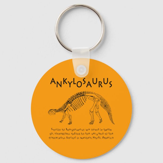 Llavero Ankylosauro Keychain (Anverso)