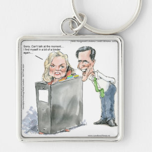 Llavero Ann Romney en un archivador Regalos divertidos Cam