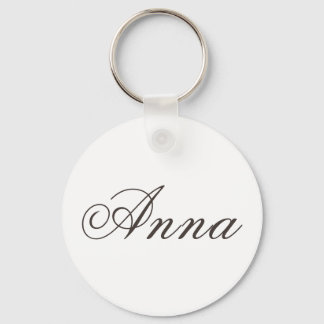 Llavero "Anna" llamada Keychain de Ronda Básica