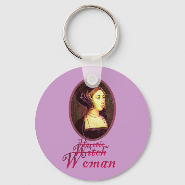 Llavero Anne Boleyn - Woman Keychain (Anverso)