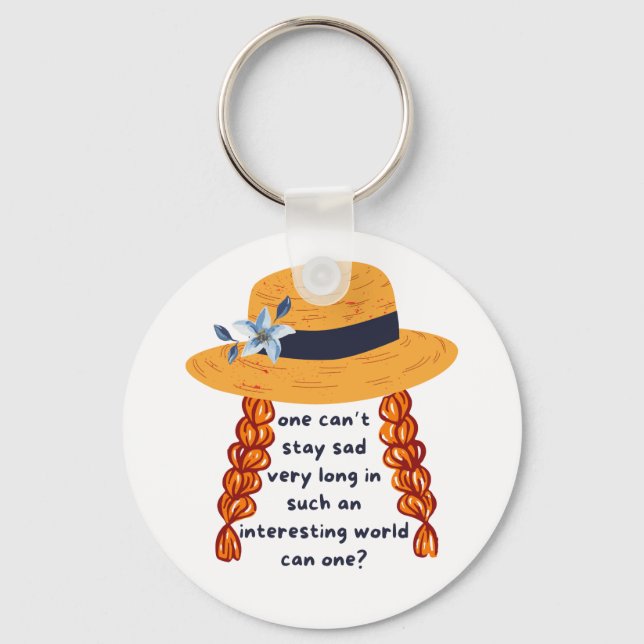 Llavero Anne De Green Gables Shirley Book Cita (Anverso)