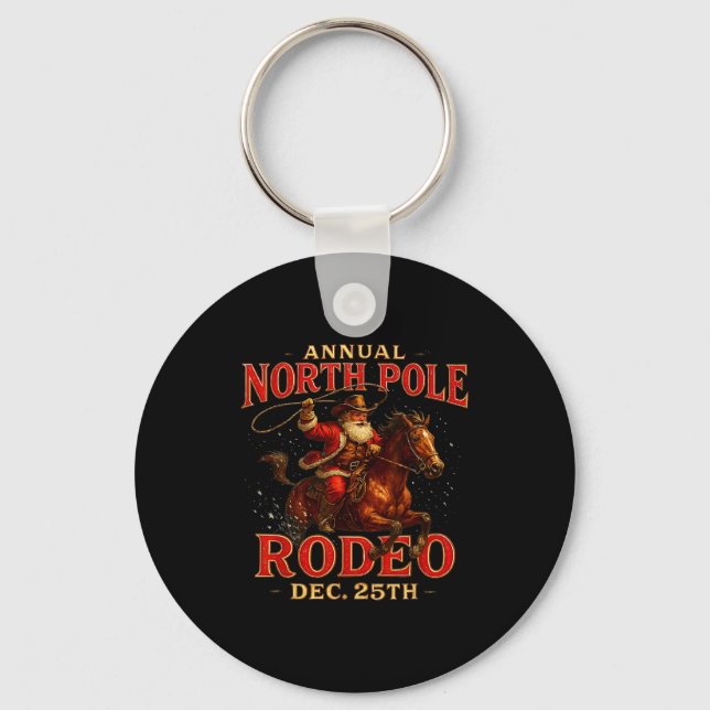 Llavero Annual North Le Rodeo Dec 25th Santa Design  (Anverso)