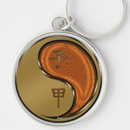 Llavero Año de la Rata Madera