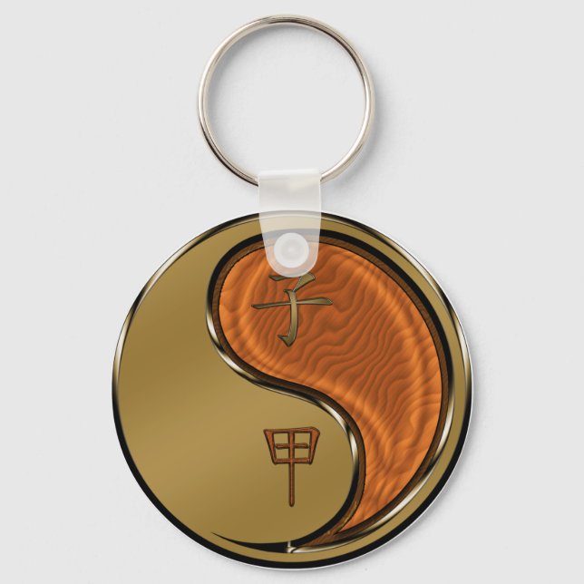 Llavero Año de la Rata Madera (Anverso)