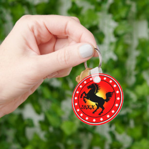 Llavero Año del Caballo