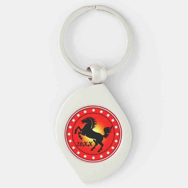 Llavero Año del Caballo (Anverso)
