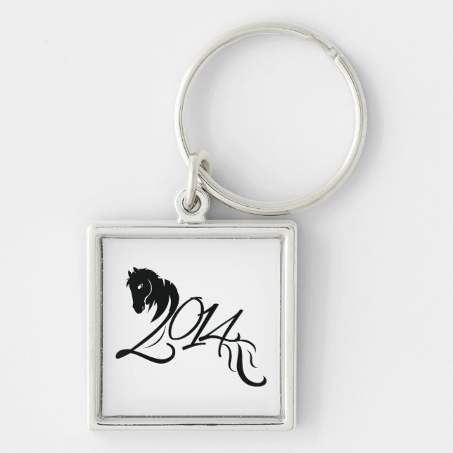 Llavero Año del caballo 2014 (Frente)