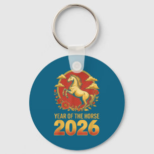 Llavero Año del Caballo Zodiaco Chino Lunar 1