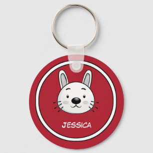 Llavero Año del Conejo. Conejo Cute   Nombre personalizad