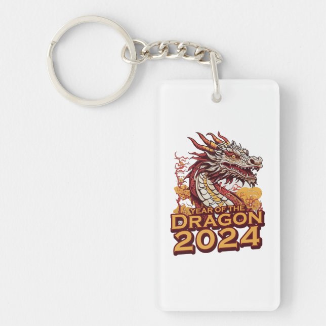 Llavero Año del dragón 2024 (Frente)