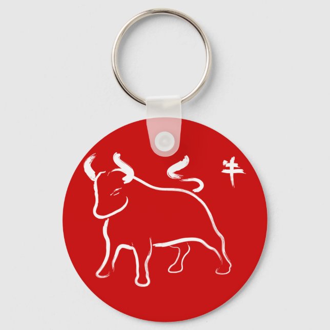 Llavero Año del Ox (Anverso)