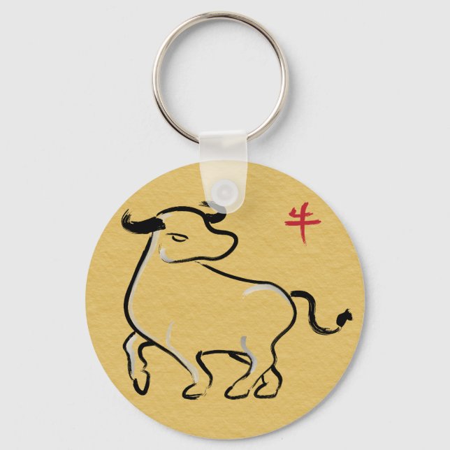 Llavero Año del Ox (Anverso)