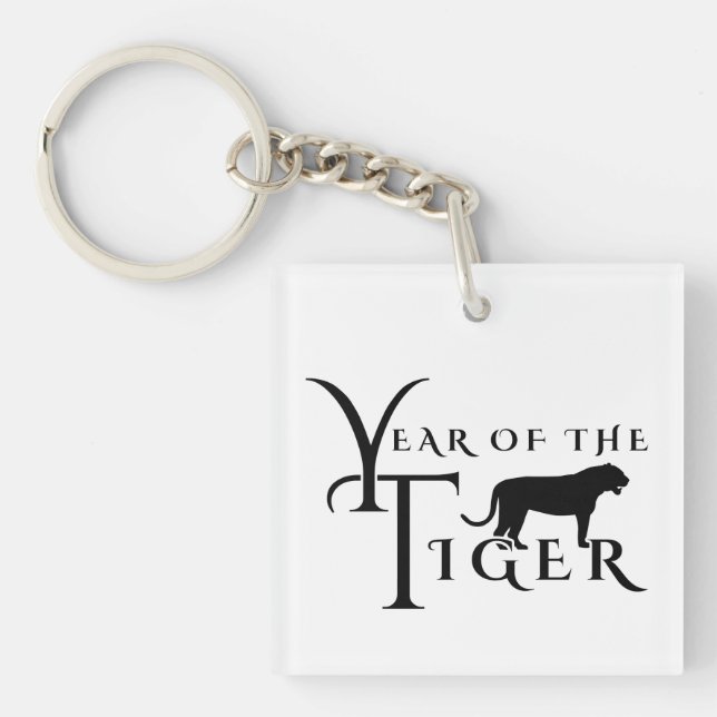 Llavero Año del tigre (Frente)
