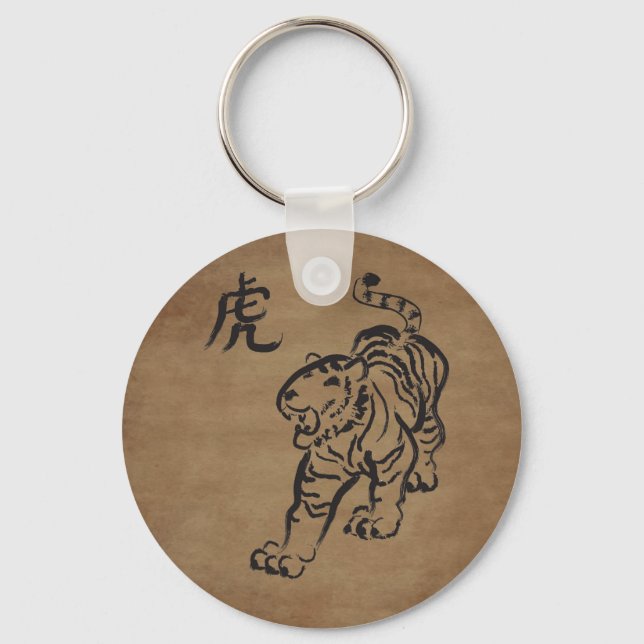 Llavero Año del Tigre (Anverso)
