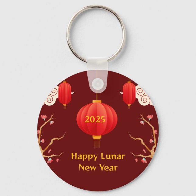 Llavero Año nuevo chino 2025 (Anverso)