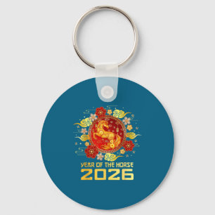 Llavero Año nuevo chino 2026 año del caballo