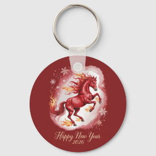 Llavero Año Nuevo Chino del Caballo 2026