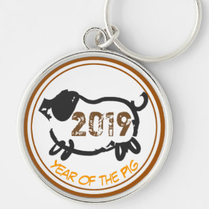 Llavero Año personalizado chino del cumpleaños zodiaco d