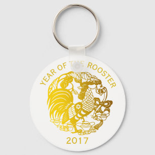 Llavero Año personalizado chino galardonado Año Zodiac Nac