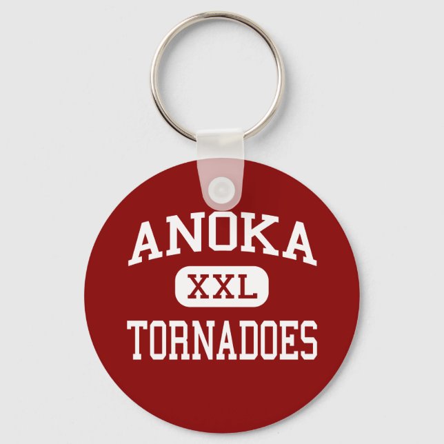 Llavero Anoka - Tornadoes - High School - Anoka Minnesota (Anverso)