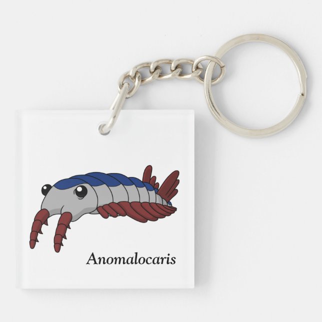 Llavero Anomalocaris - Animal prehistórico (Atrás)