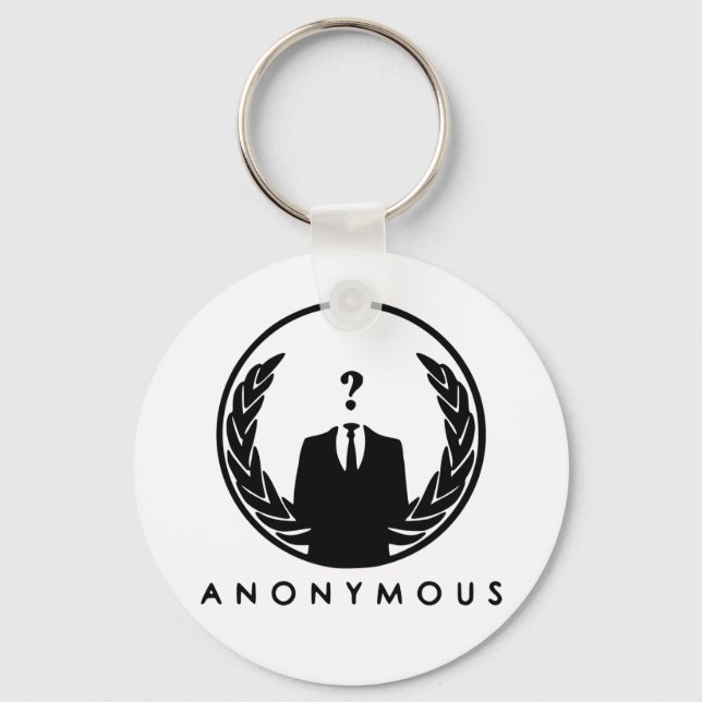 Llavero Anonymous Logo (Anverso)