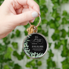 Llavero Años de servicio Retirement Greenery Keepsake