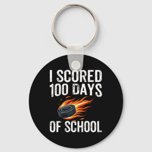 Llavero Anoté 100 Días De Estudiantes De Hockey Escolar