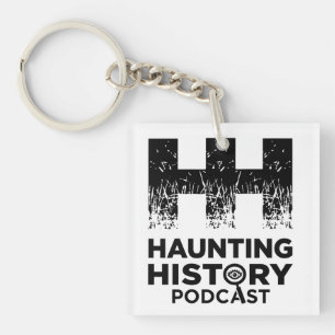 Llavero Antecedentes blancos HHP Logotipo Keychain