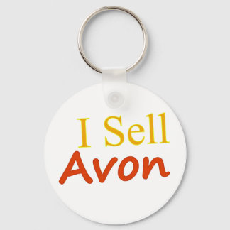 Llavero Antecedentes de I-Sell-Avon-Blanco