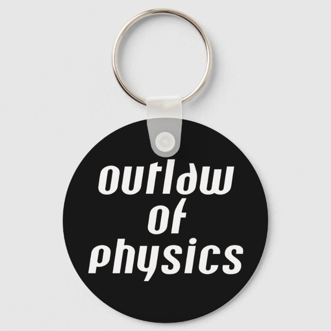 Llavero Antecedentes de la física - Texto blanco (Anverso)